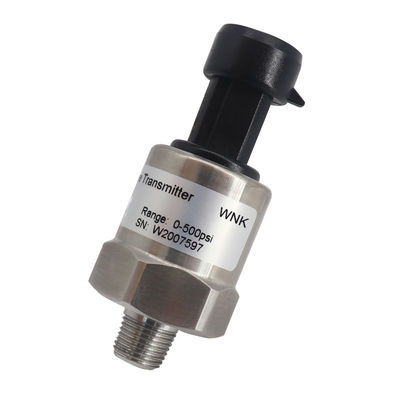 Miniaturowy czujnik ciśnienia 0,5 - 4,5 V / 0 - 10 V IP65 do oleju gazowego