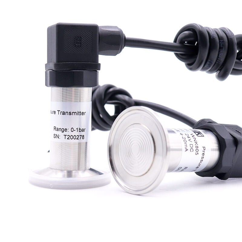 Wytwórnia Żywność Przemysł Medycyna Sanitaryjna Wypłuka przewodu przewodu czujnik ciśnienia nadajnik dla płynnej wody Żywność Mleko Napój Sanitaryjny