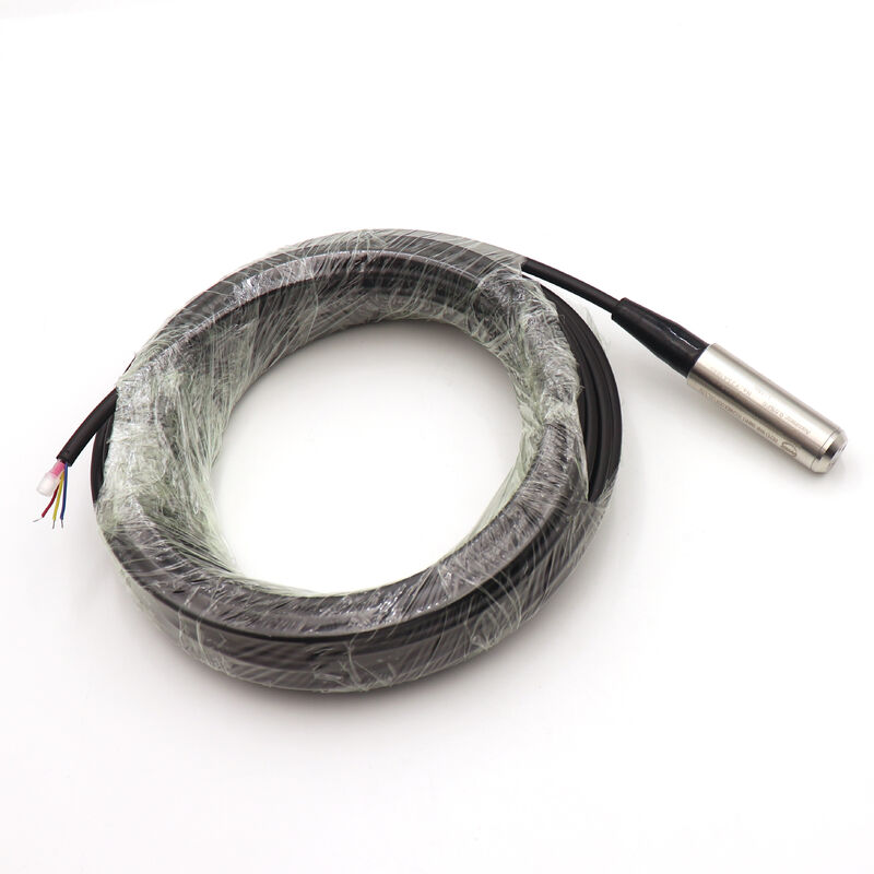 Czujnik poziomu cieczy 4-20mA 0-10V RS485, 500m, do studni, odwiertów, paliwa, zanurzeniowy transmiter poziomu wody