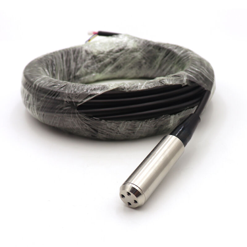 Czujnik poziomu cieczy 4-20mA 0-10V RS485, 500m, do studni, odwiertów, paliwa, zanurzeniowy transmiter poziomu wody