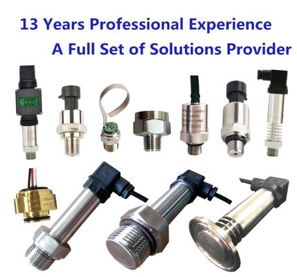316SS Materiał obudowy czujnik ciśnienia IOT do dokładnego pomiaru ciśnienia -40-125 C